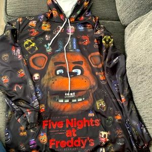 NWOT Five Nights At Freddy’s hoodie sweatshirt. Size XL youth, unisex